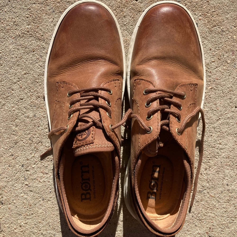Born Brown Leather Shoes Men’s 9.5